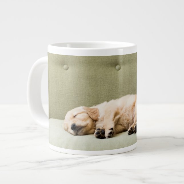 Grande Tasse Animaux de bébés cutest | Golden Retriever Puppy 2 (Devant gauche)