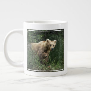 Grande Tasse Animaux de bébés cutest Ours Mama Ours et ses pe