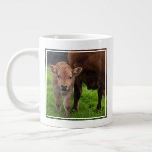 Grande Tasse Animaux de bébés cutest Vache et veau