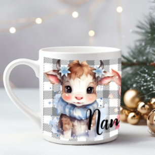 Grande Tasse Animaux d'hiver personnalisés