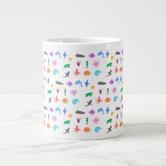 Grande Tasse Animaux marins à motifs