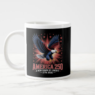 Grande Tasse Anniversaire des 250 ans de l'Amérique