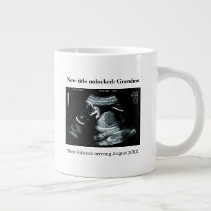 Grande Tasse Annonce de grossesse par échographie – Devenir gra