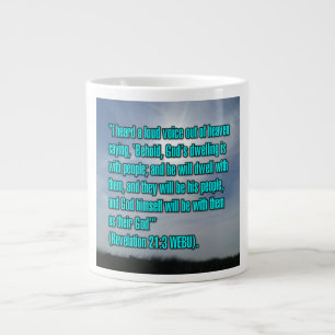 Grande Tasse Apocalypse 21:3 WEBU Mug