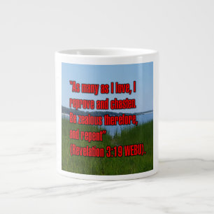 Grande Tasse Apocalypse 3:19 WEBU Mug