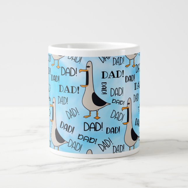 Grande Tasse Appelle papa Jumbo Mug 20 Oz (Devant)