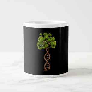Grande Tasse Arbre De La Vie Science Génétique Milieu Biologiqu