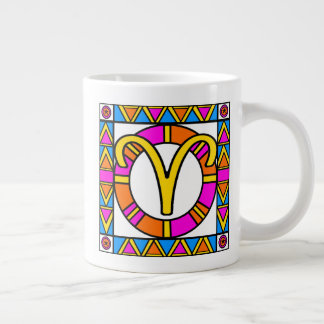 Grande Tasse ARIES 20 oz. Jumbo Mug - Motif Tikki