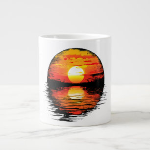 Grande Tasse Arizona Sedona coucher de soleil vintage rétro az