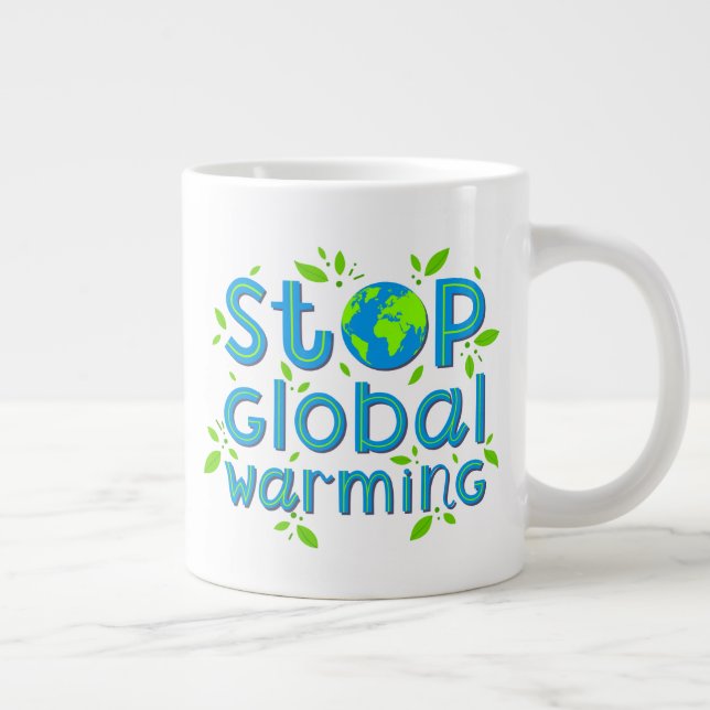Grande Tasse Arrêter le Réchauffement climatique (Droite)