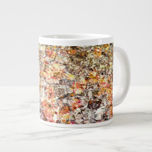 Grande Tasse arrière - plan abstrait Cool, moderne et coloré