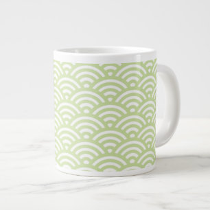 Grande Tasse Arrière - plan oriental de vague
