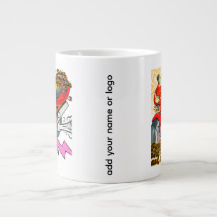 Grande Tasse Art de vélo de course Vitesse