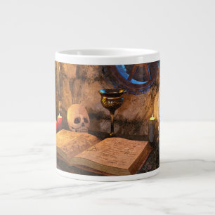 Grande Tasse Art d'étude à la bougie de l'académie sombre gothi