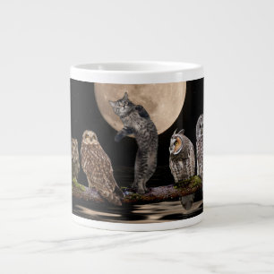 Grande Tasse Asio dansant avec les hiboux