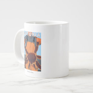 Grande Tasse Astoria, crabe d'OregonKing