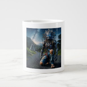 Grande Tasse Astral Blue Jeans guerrier