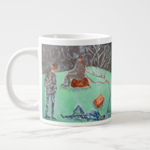 Grande Tasse ATTENDRE GODOT Jumbo Mug