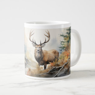 Grande Tasse Au coeur de la nature : Elk majestueux