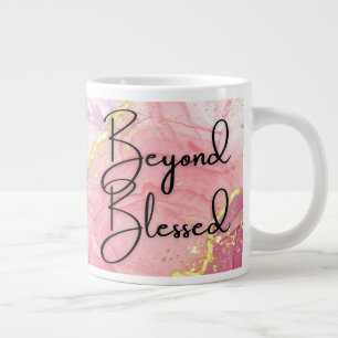 Grande Tasse Au-delà de la bienheureuse- Mug Jumbo (20 oz)- Cad