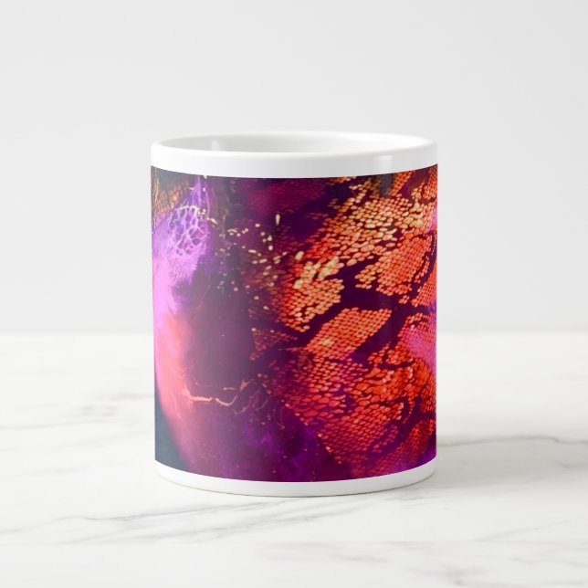 Grande Tasse Aurora-Inspired Luxury Art (Devant)