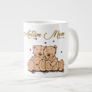 Grande Tasse Autism Mom - Jumbo Mug