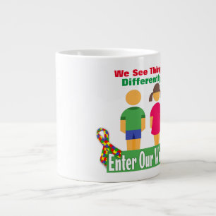 Grande Tasse Autism World - Jumbo Mug