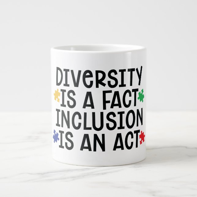 Grande Tasse Autisme Jumbo Mug (Devant)