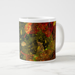 Grande Tasse Autumn colorful decorative design