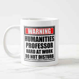 Grande Tasse Avertissement Professeur de sciences humaines dur 
