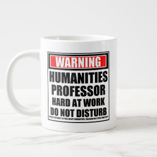 Grande Tasse Avertissement Professeur de sciences humaines dur 