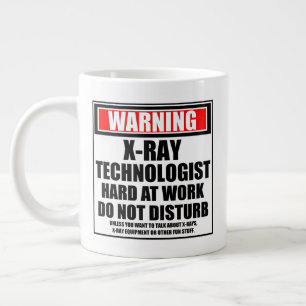 Grande Tasse Avertissement Technologue En Radiologie Dur Au Tra