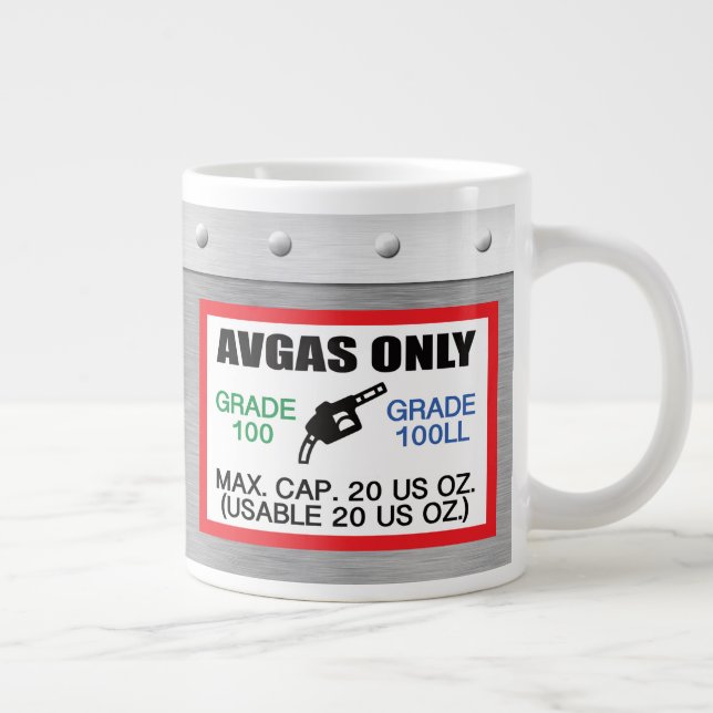 Grande Tasse AVGAS / 100LL fuel only (Droite)