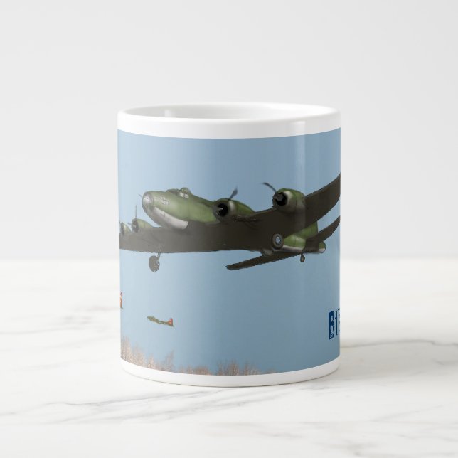 Grande Tasse B17 Forteresse volante Jumbo Mug (Devant)