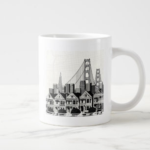Grande Tasse B&W San Francisco Californie