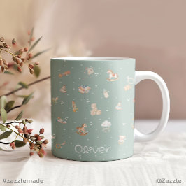 Grande Tasse Baby shower d'automne Boho Personnalisé