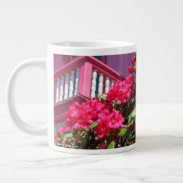 Grande Tasse Balcon de printemps rose - Vignoble de Martha