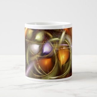 Grande Tasse Balloons and Ribbons Abstract