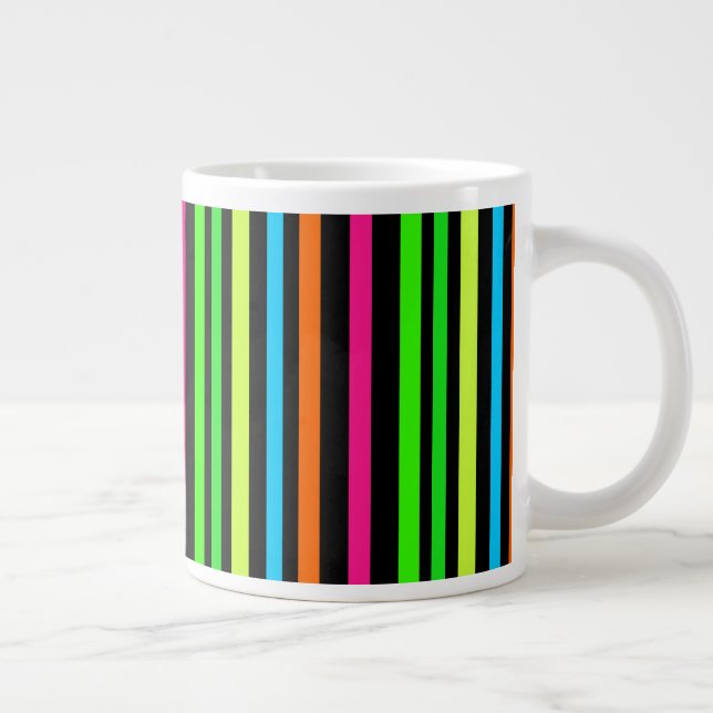 Grande Tasse Bandes néon (Droite)