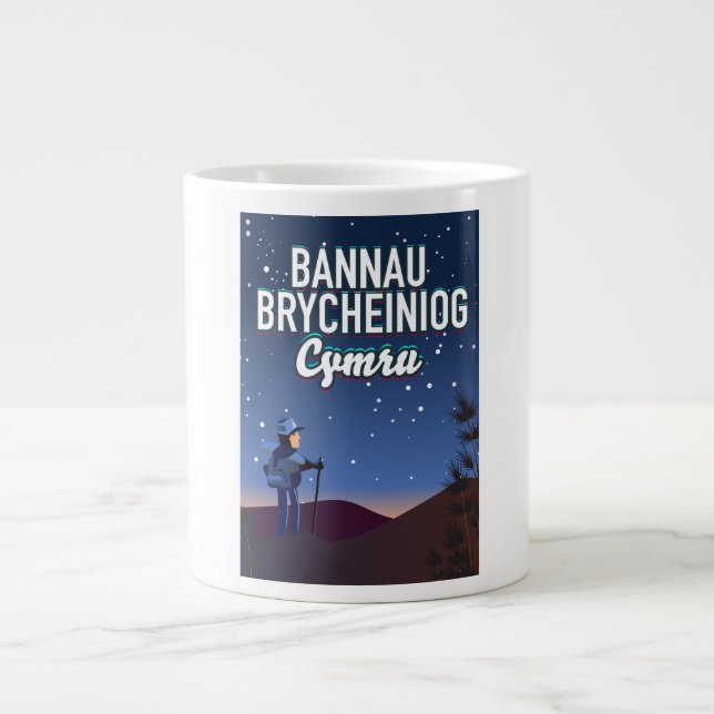 Grande Tasse Bannau Brycheiniog Cymru (Devant)