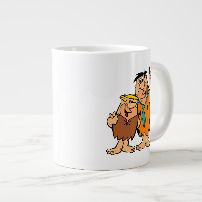 Grande Tasse Barney Rubble et Fred Flintstone (Devant droit)