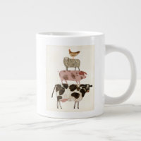 Barnyard Buds - Vache, cochon, mouton et hen