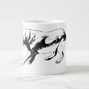 Grande Tasse Barre positionnée - Profil latéral