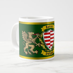 Grande Tasse Barrett Irish Shield & Griffins