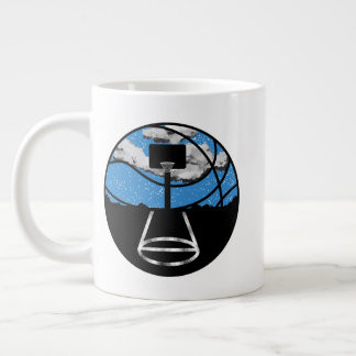 Grande Tasse Basketball Night Sky Mug