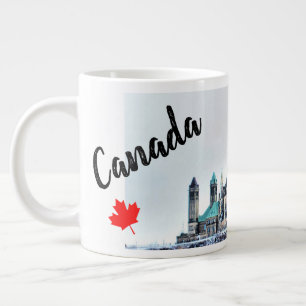 Grande Tasse Bâtiments du Parlement du Canada Souvenir de neige