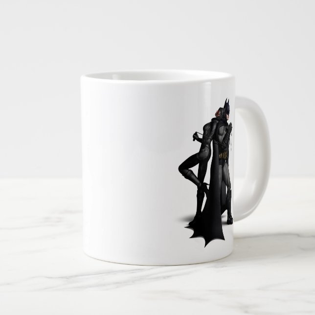 Grande Tasse Batman Arkham City | Batman et Catwoman (Devant droit)