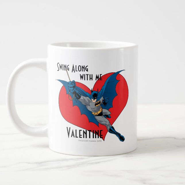 Grande Tasse Batman Valentine | Coudre Avec Moi (Gauche)