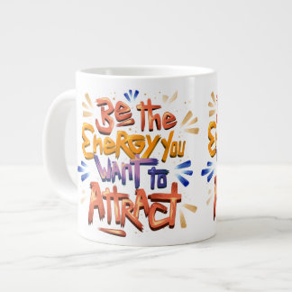 Grande Tasse Be The Energy You Want To Attract