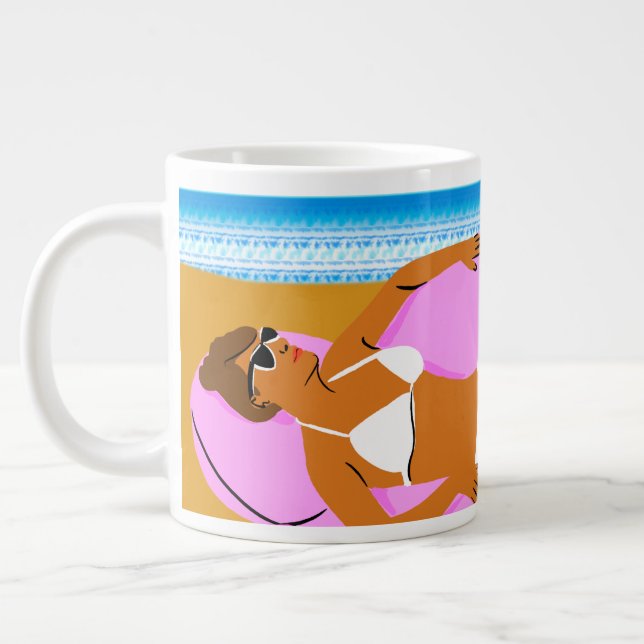 Grande Tasse Beachy Keen - rose (Gauche)